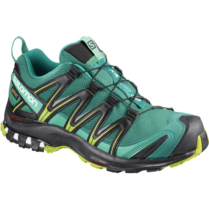 Salomon XA PRO 3D GTX® W Zapatillas Trail Running Mujer - Verde - Colombia (36592-PNOC)